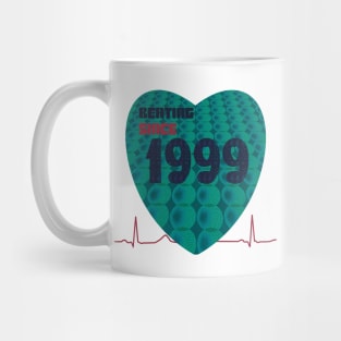 1999 - Heart Beating Since Mug